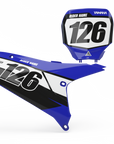 Yamaha 'SPLIT' Series Number Plate Graphics