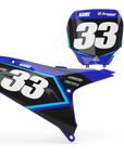 Yamaha 'S25' Series Number Plate Graphics