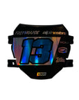 UXA Surron 'X5' Number Plate with Custom Graphic Installed