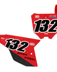 Honda Customizable Solid Series Number Plate Graphics