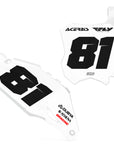 Kawasaki Customizable Standard Series Number Plate Graphics