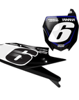 Yamaha 'DEFEND' Series Number Plate Graphics