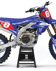 Yamaha 'TECH 1' Blue Graphics Kit