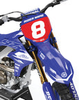 Yamaha 'TECH 1' Blue Graphics Kit