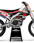 Yamaha 70TH' Red White Graphics Kit