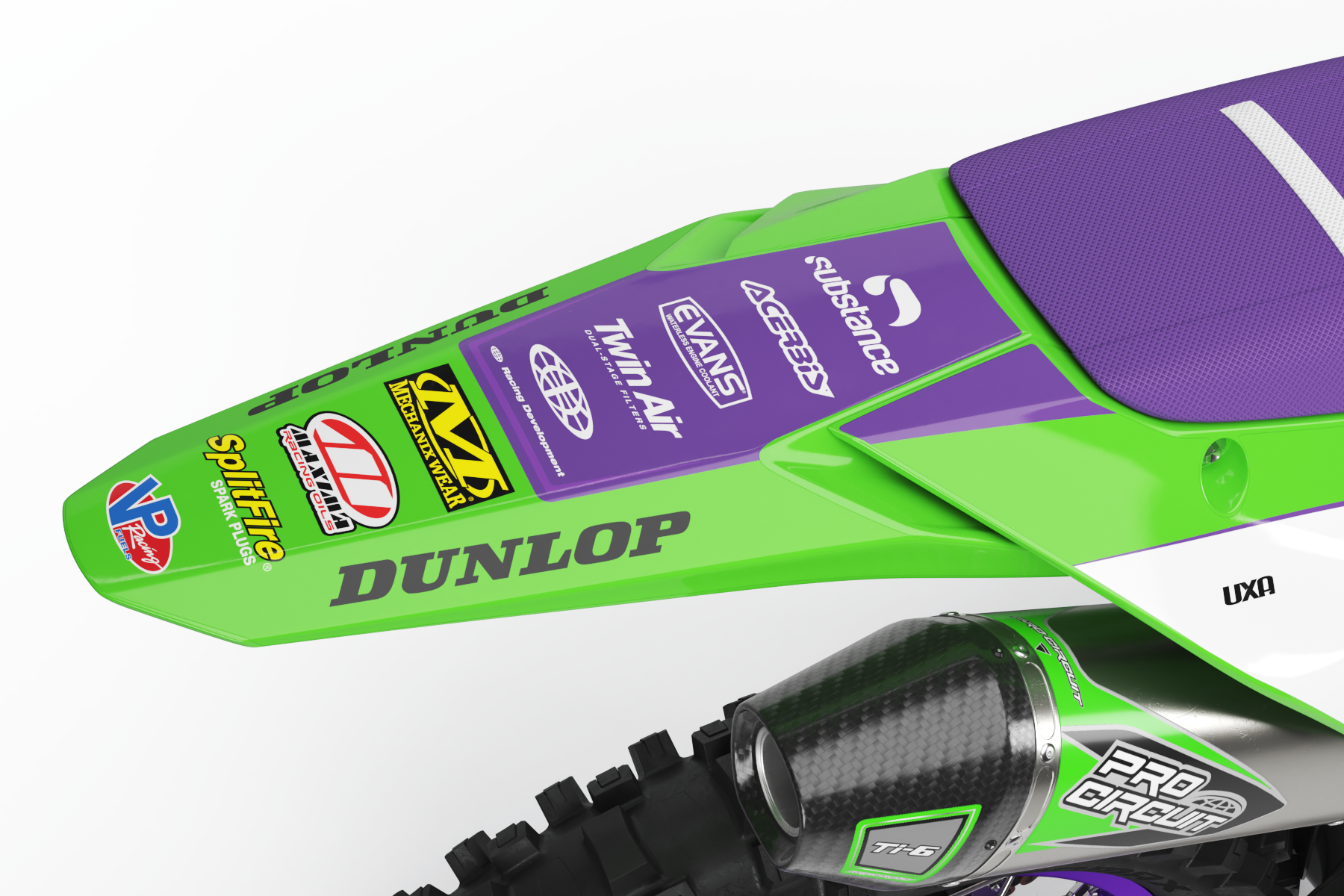 写真・グラフィック MOtika Kawasaki Graphic Kit | RETRO Graphic Kit | RIDE UXA