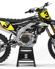 Yamaha 'TECH 1' Black Graphics Kit