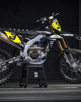 Yamaha 'TECH 1' Black Graphics Kit