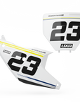 Husqvarna 'SECTOR' Series Number Plate Graphics