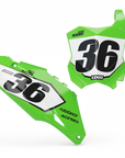 Kawasaki 'EDGE' Series Number Plate Graphics
