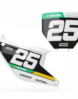 Husqvarna 'D1' Series Number Plate Graphics