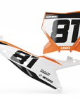 KTM 'EDGE' Series Number Plate Graphics