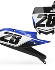 Yamaha 'DIVIDE' Series Number Plate Graphics