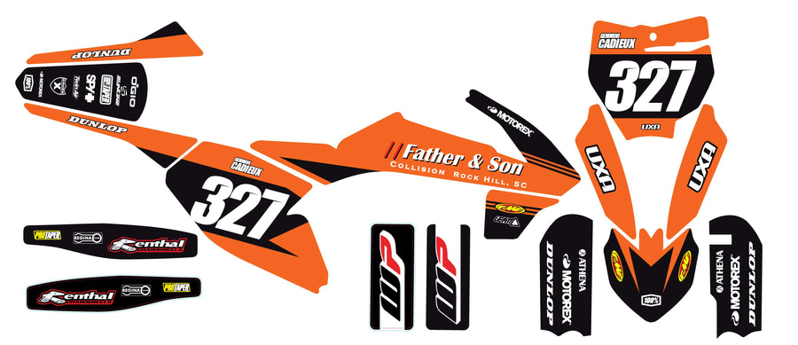 Father & Son Team Graphics