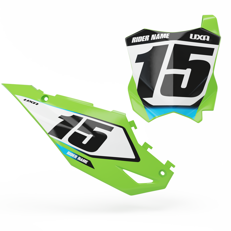 Kawasaki 'VICE' Series Number Plate Graphics