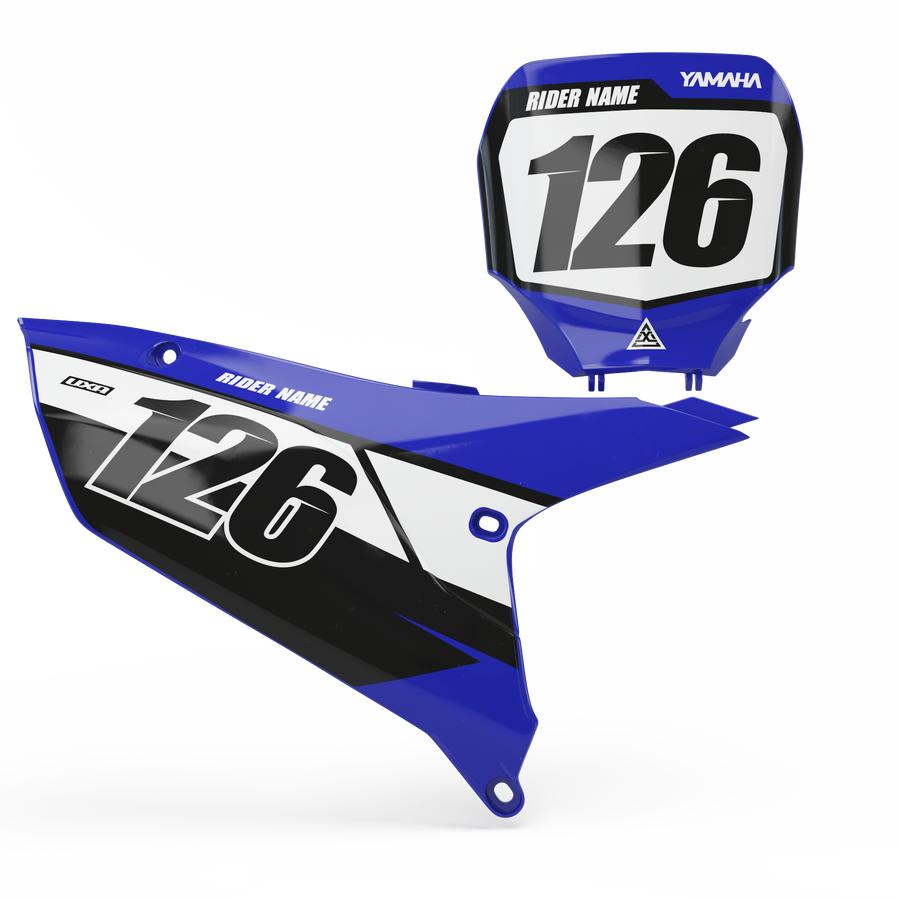 Yamaha 'SPLIT' Series Number Plate Graphics