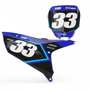 Yamaha 'S25' Series Number Plate Graphics