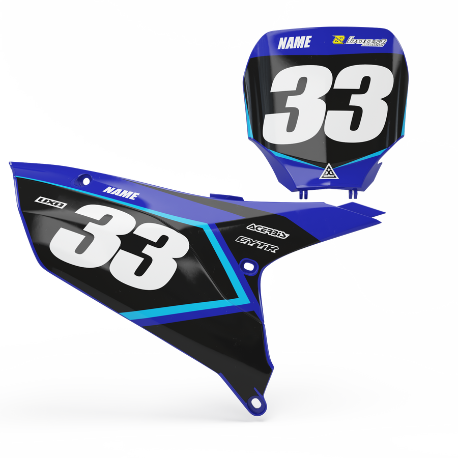 Yamaha 'S25' Series Number Plate Graphics