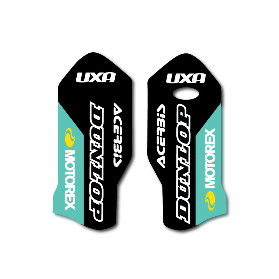 KTM - Fork Guard Graphics Blk/Seafoam