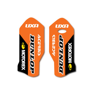 KTM - Fork Guard Graphics Org/Blk