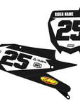 Yamaha Customizable 'STRIKE' Series Number Plate Graphics