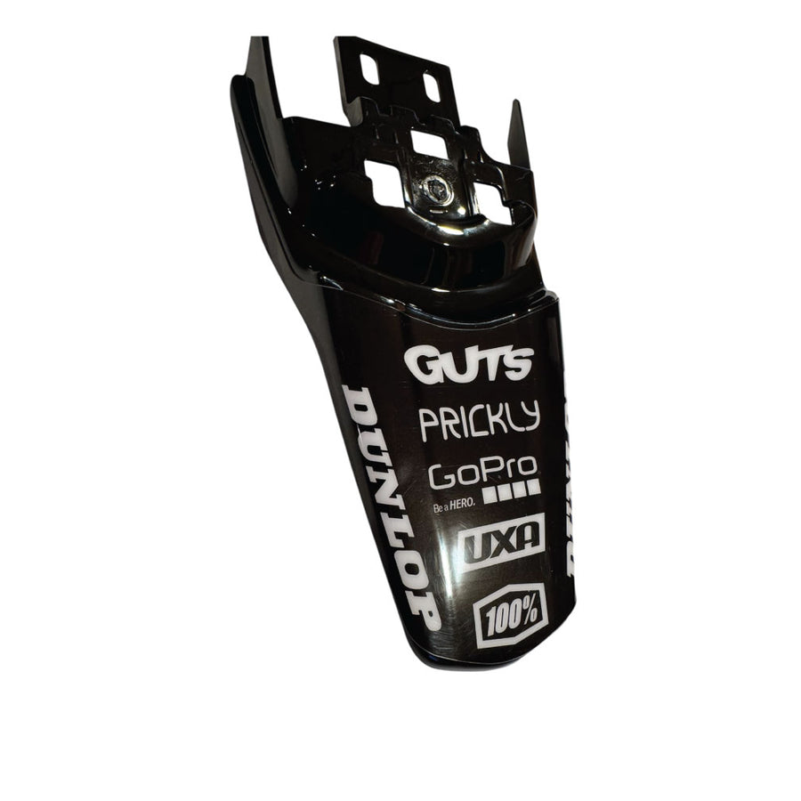 UXA Surron 'X1' Rear Fender with graphic installed