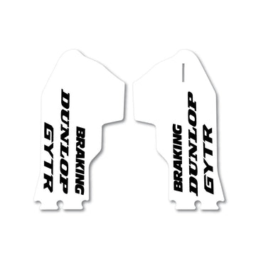 Yamaha - Fork Guard Graphics White GYTR