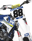 Husqvarna 'STEADFAST' Navy/Yellow Graphic Kit