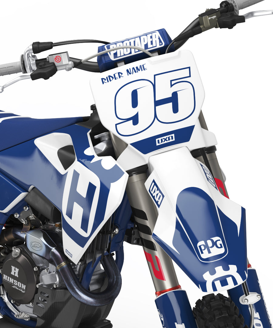 Husqvarna 'VERDICT' Navy Graphic Kit