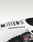 Honda 'STRIKE' White Graphic Kit