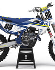 Husqvarna 'STEADFAST' Navy/Yellow Graphic Kit