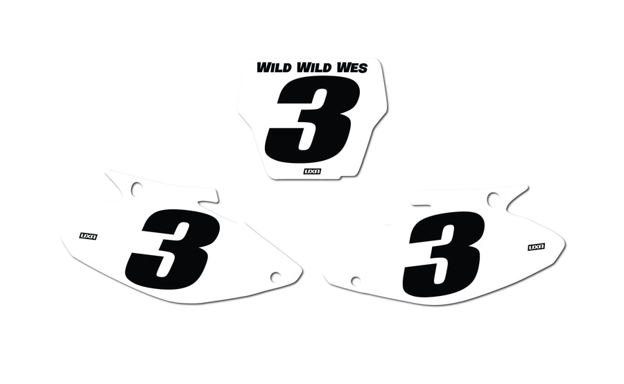 2004  Honda CR250R Number Plate Graphics