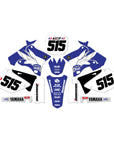 Yamaha YZ250 Graphics Kit & Number Plate Backgrounds