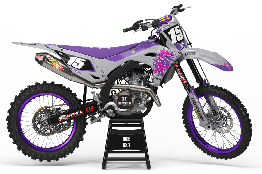 Kawasaki 'GREY RETRO' Graphic Kit