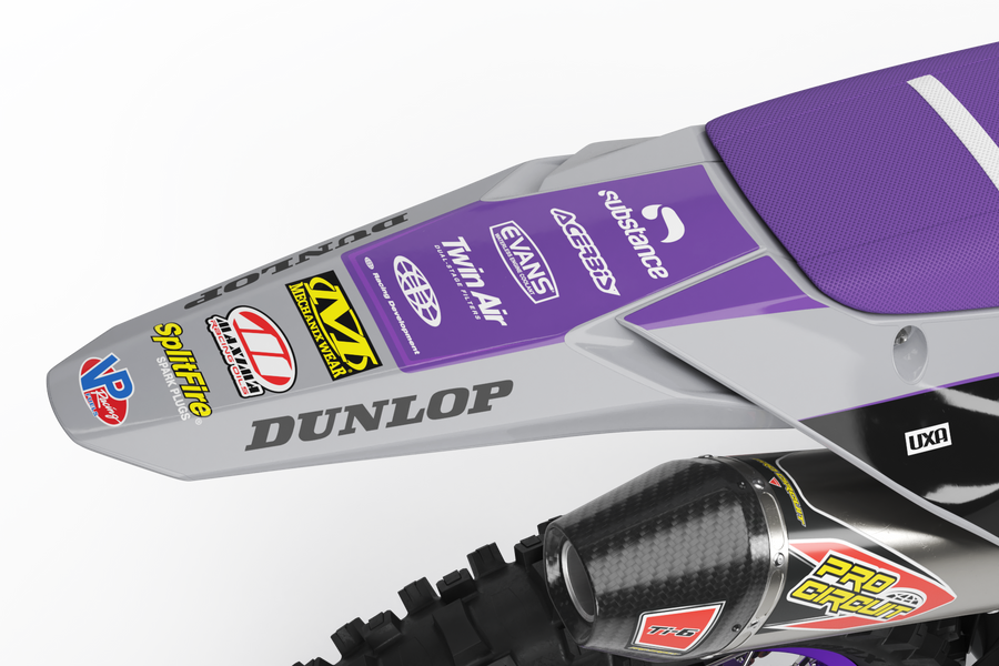 Kawasaki 'GREY RETRO' Graphic Kit