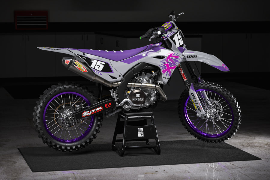 Kawasaki 'GREY RETRO' Graphic Kit