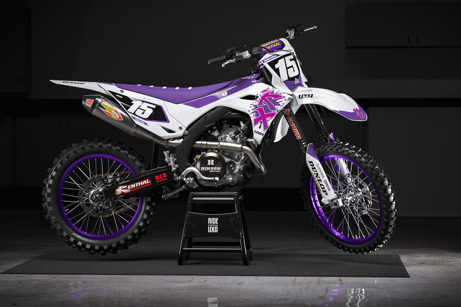 Kawasaki 'WHITE RETRO' Graphic Kit