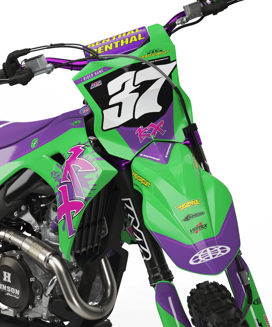 Kawasaki 'RETRO' Graphic Kit