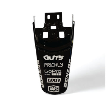 UXA Surron 'X1' Rear Fender with graphic installed