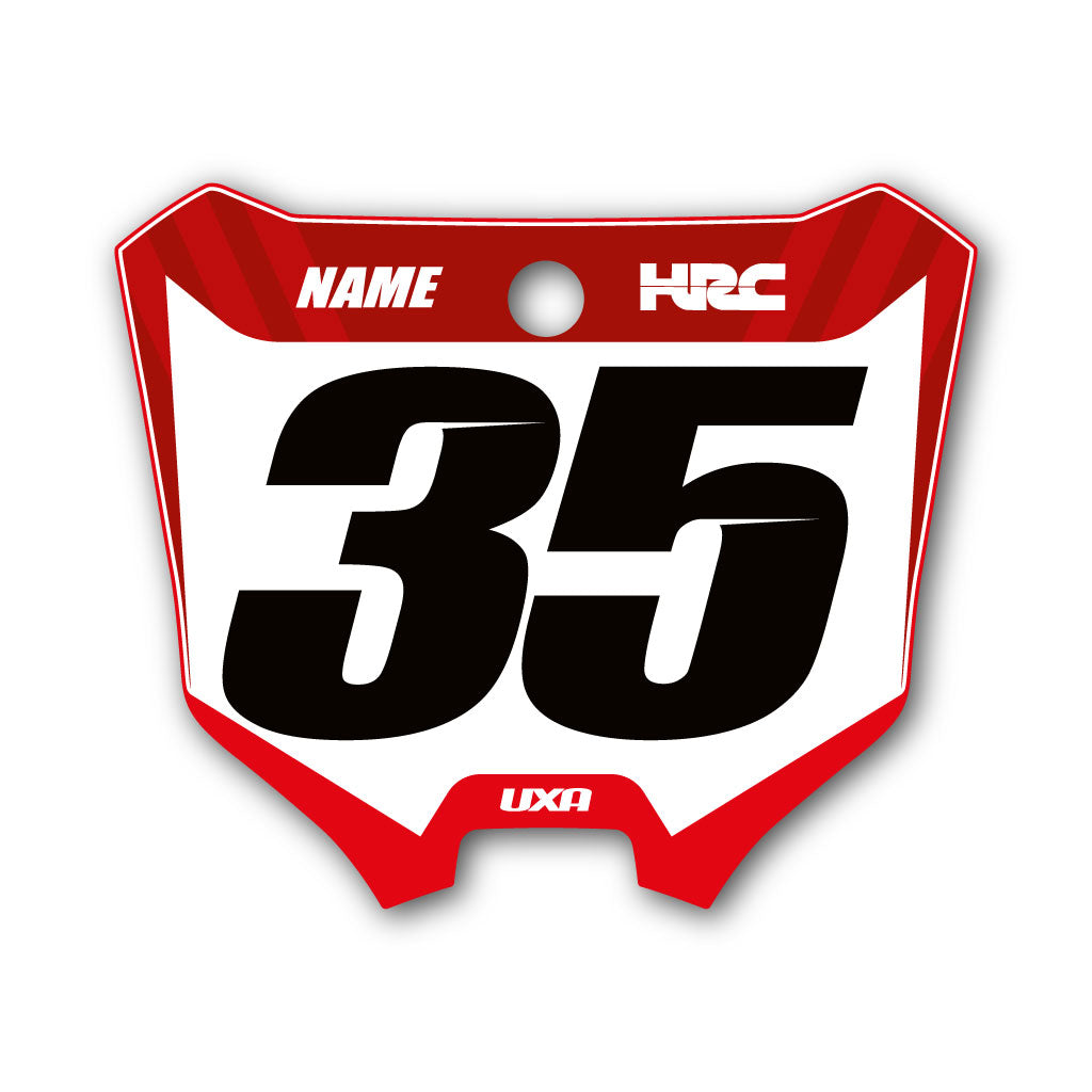 Honda Front Plate Graphic | Number Plate Graphic | RIDE UXA