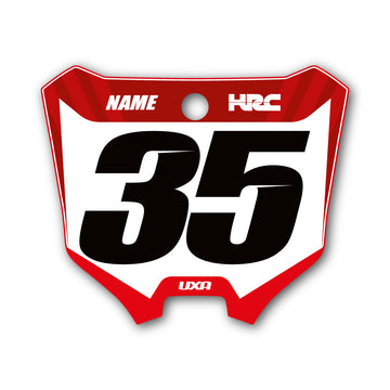 Honda - Front Number Plate Graphic