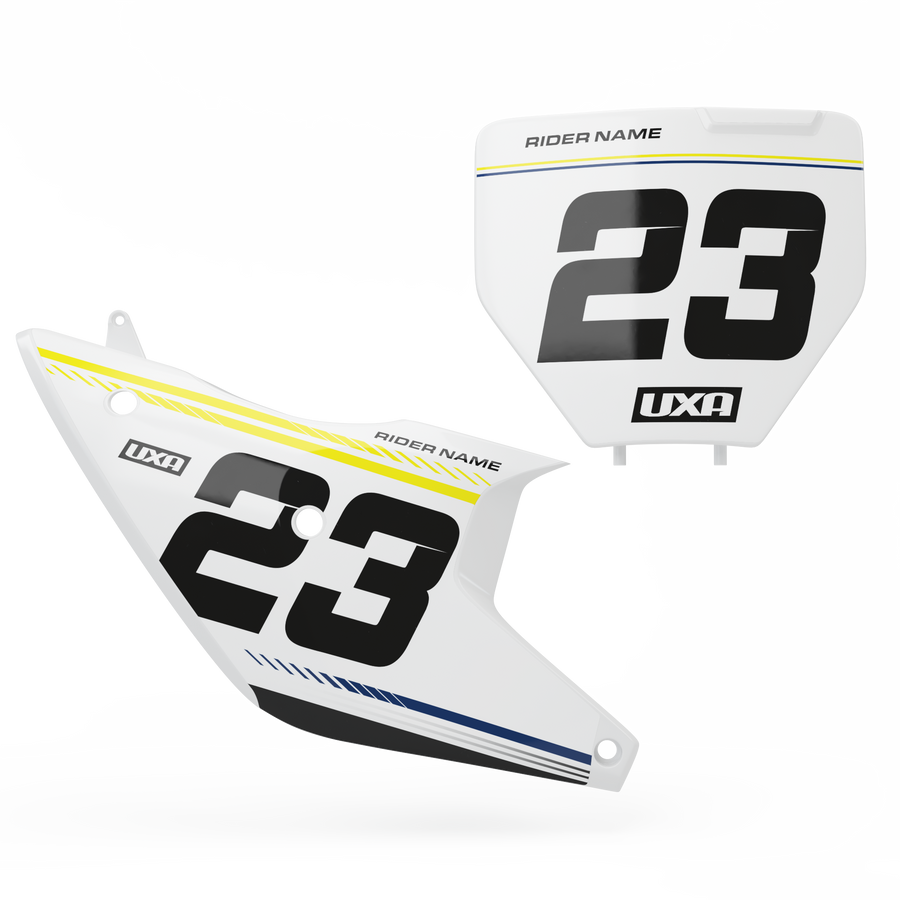 Husqvarna 'SECTOR' Series Number Plate Graphics