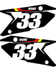 Suzuki - Side Number Plate Graphics